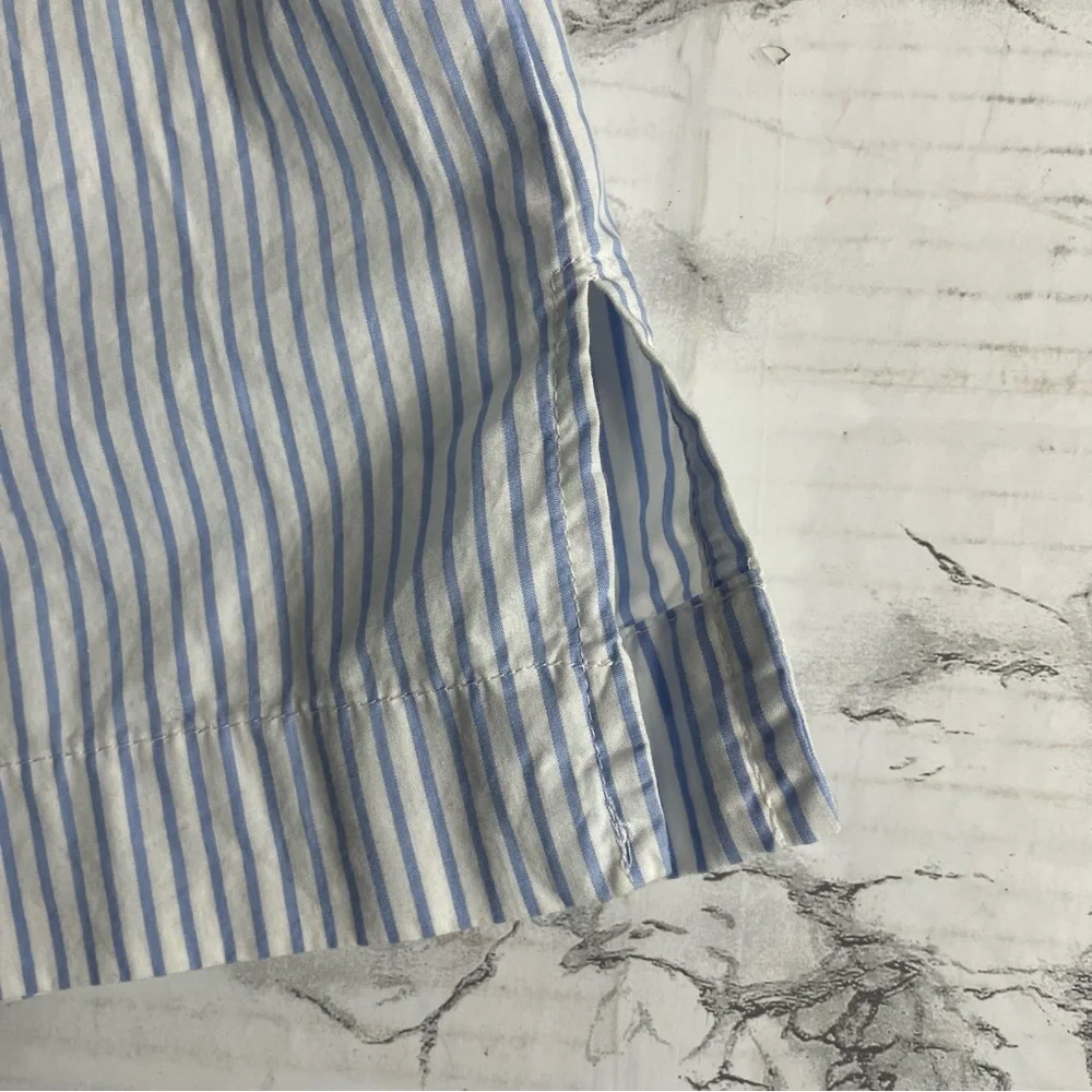 🌸MADEWELL* Off The Shoulder Stripe Blouse - Picture 5 of 7